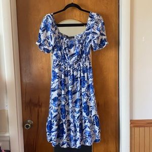 BOOHOO Floral Maternity Dress